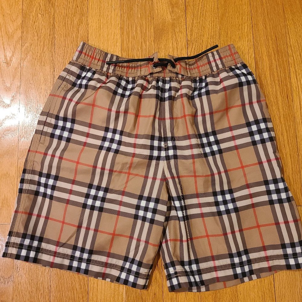 Boys Burberry Bathing Suit